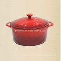 5.5qt Enamel Cast Iron Casserole Prix FDA Approved Factory